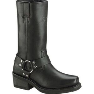 Harley-Davidson Black Leather Women's Boots